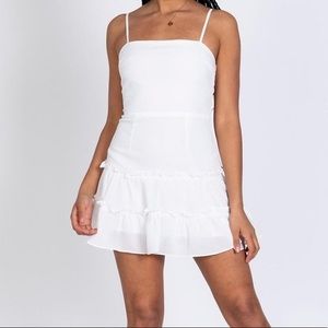 NWT PRINCESS POLLY WHITE DRESS